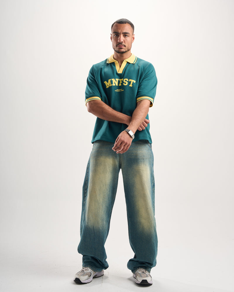 “MNFST” Green Jersey
