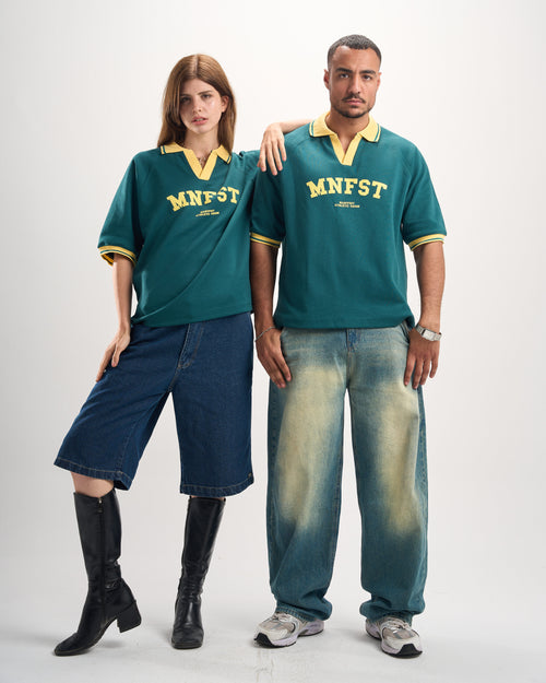 “MNFST” Green Jersey