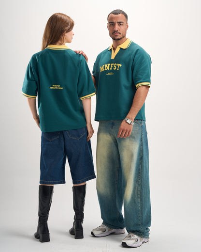 “MNFST” Green Jersey