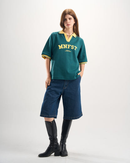 “MNFST” Green Jersey